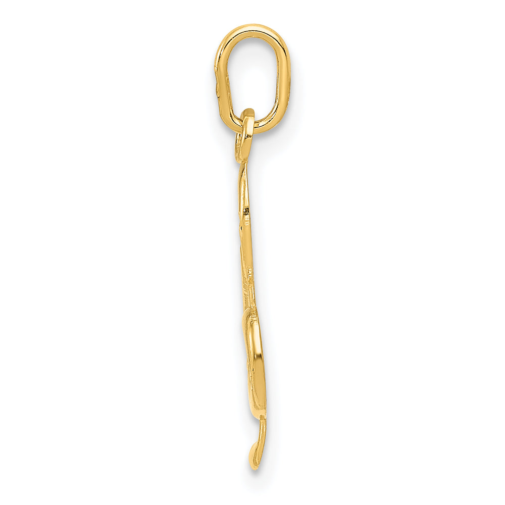 Colgante de Clave de Sol en Oro Amarillo 14k