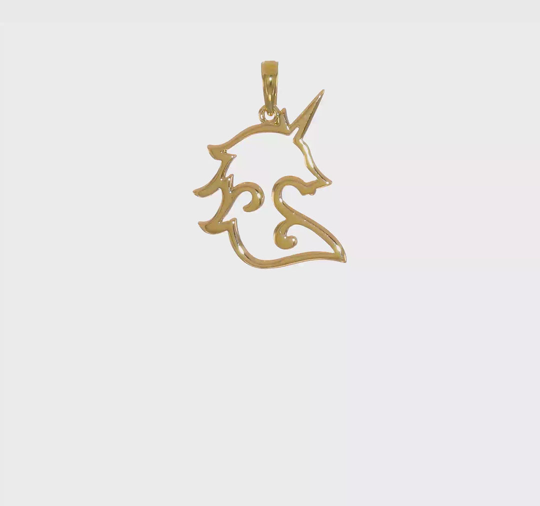 Dije de Unicornio 14K