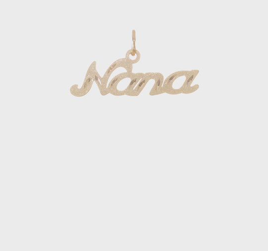 Satin NANA Charm 10K