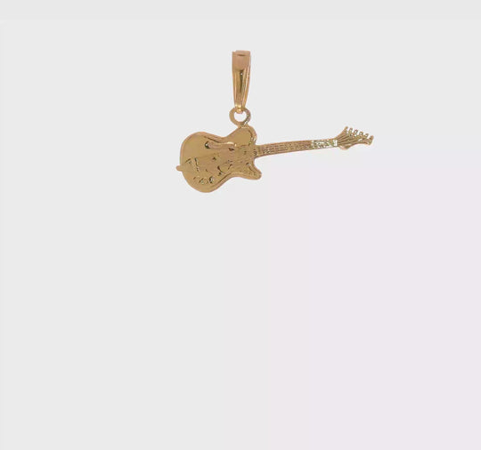 Colgante de Guitarra Eléctrica 14K