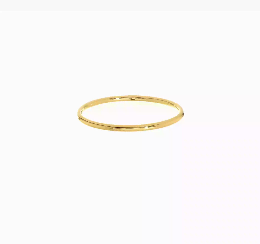 Brazalete para Bebé Slip-on Madi K de 14k de 2.5mm