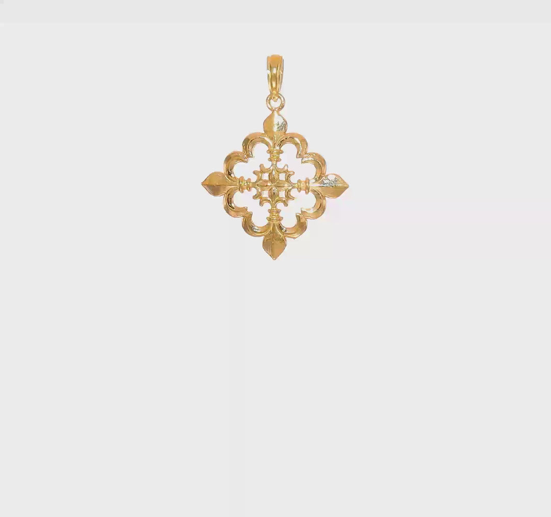 Colgante Elegante en Oro de 14k