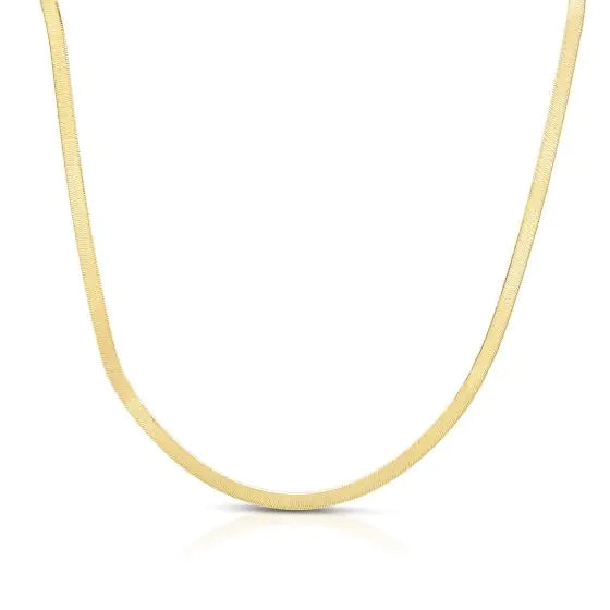 Collar de Espiga de 2.8 mm en Oro Amarillo de 10k