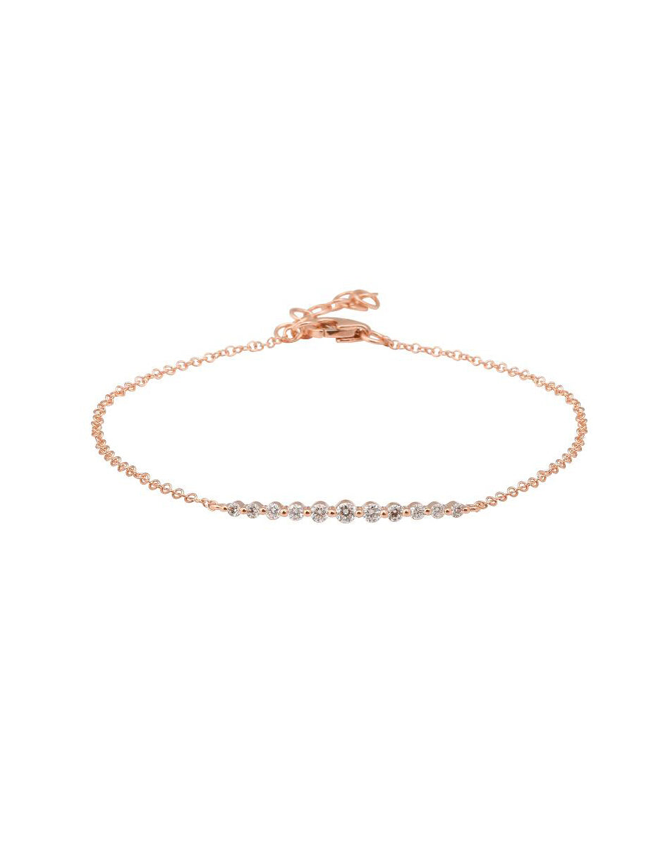 PULSERA CON DIAMANTE NATURAL