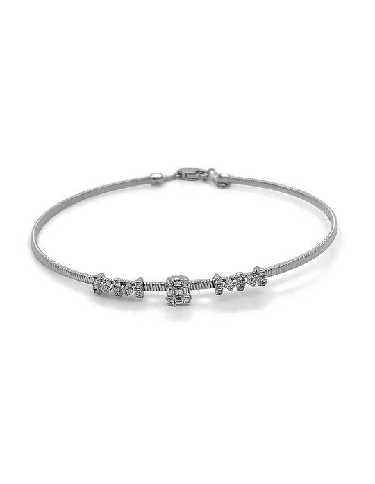 PULSERA CON DIAMANTE NATURAL