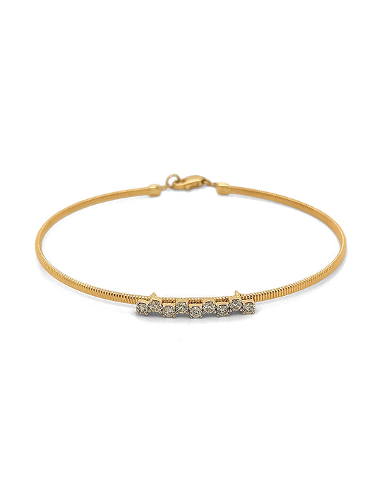 PULSERA CON DIAMANTE NATURAL