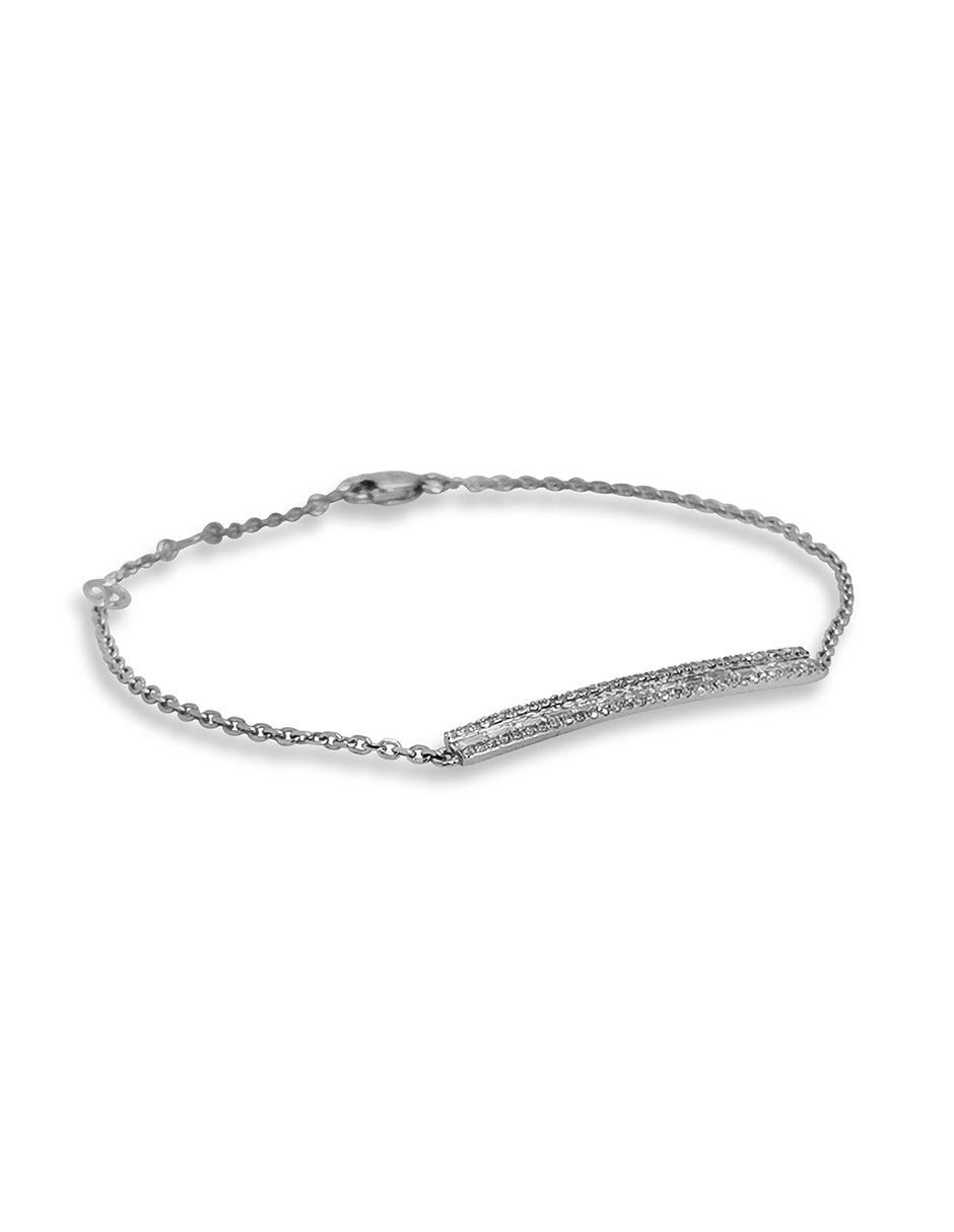 PULSERA CON DIAMANTE NATURAL