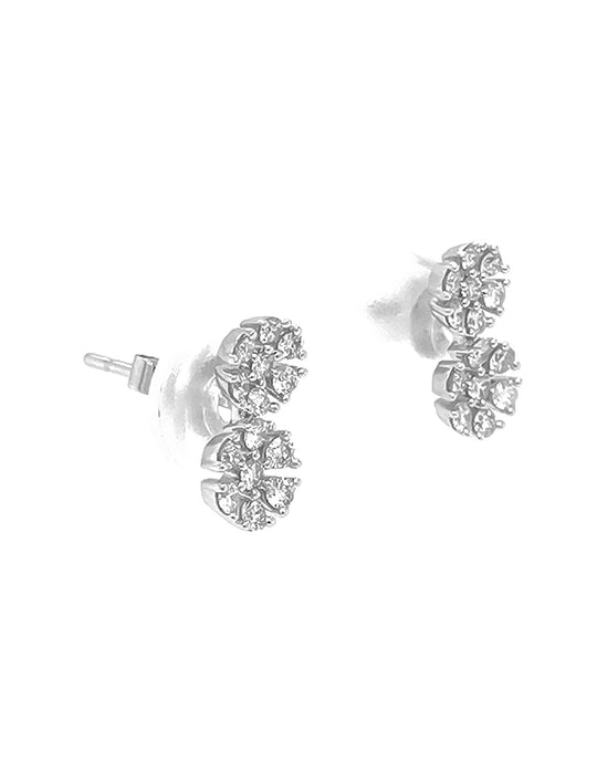 Aretes con Diamante Natural