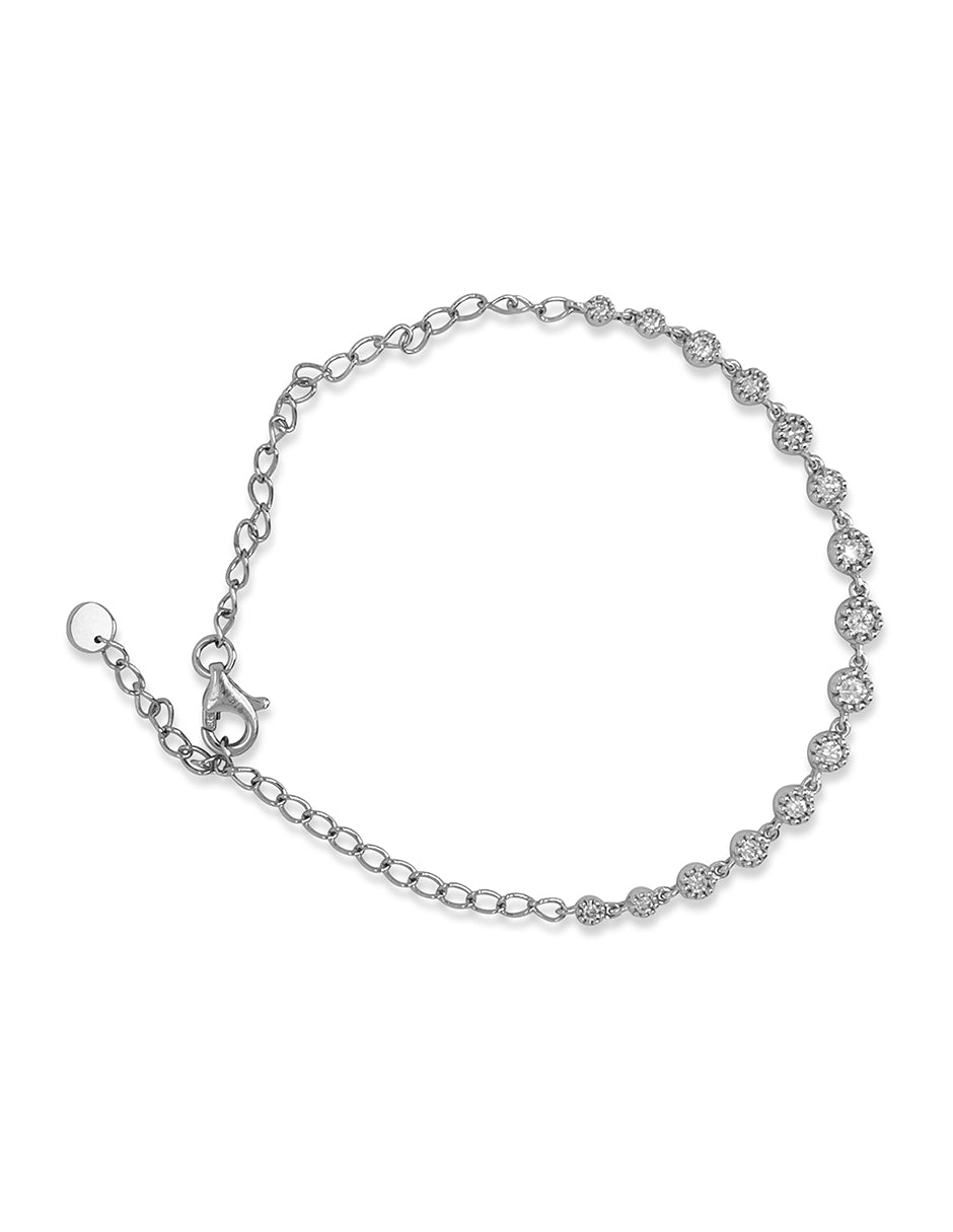 PULSERA CON DIAMANTE NATURAL